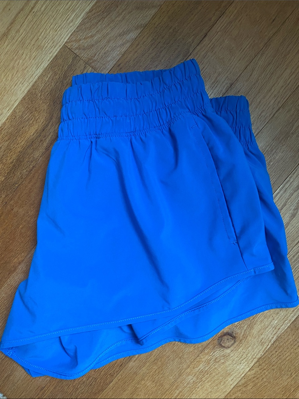 aerie Electric Blue Athletic Shorts